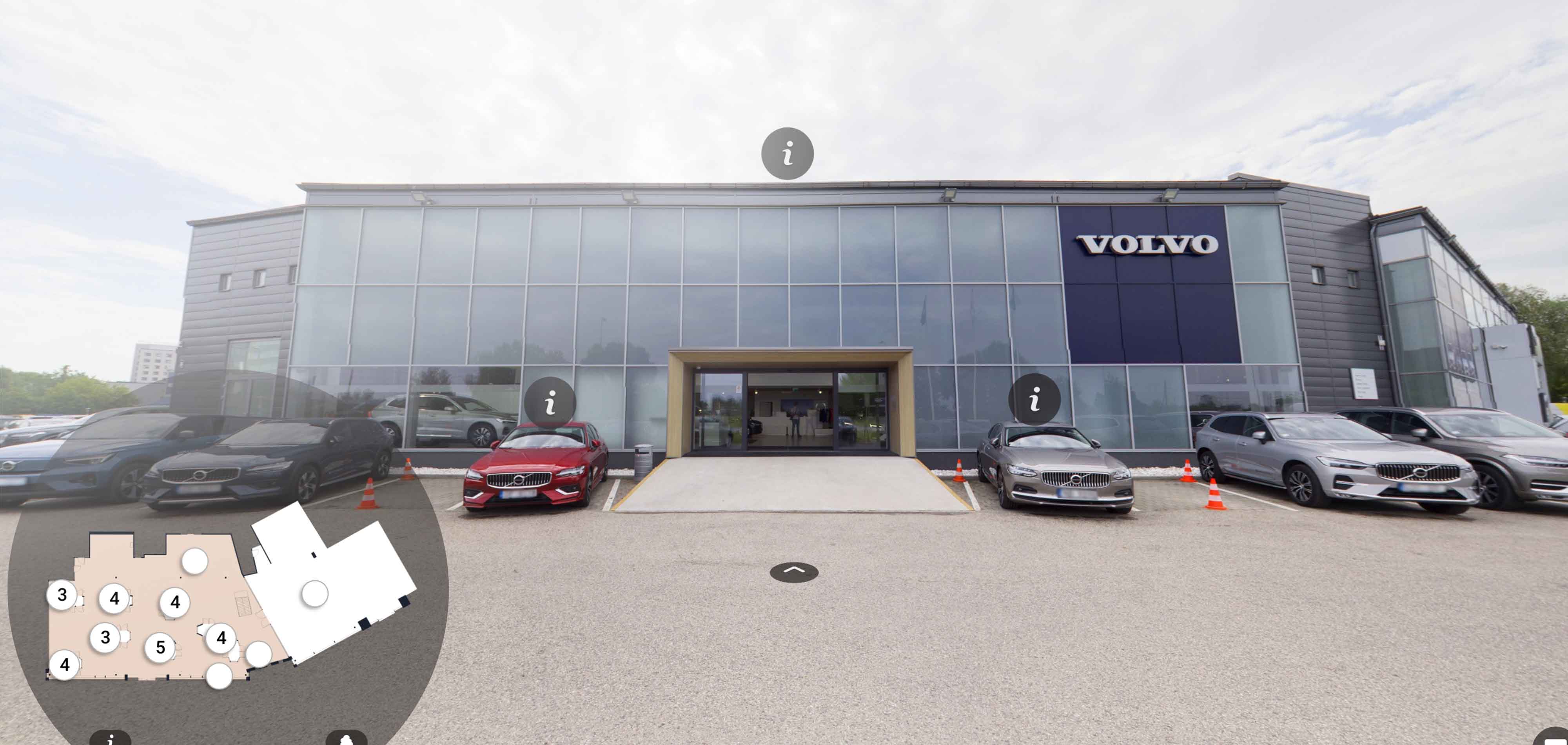 Volvo virtuālais salons